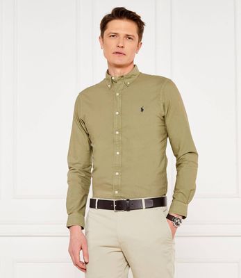 Koszula męska casual na wiosnę Polo Ralph Lauren ze sklepu: Gomez Fashion Store w kategorii: Koszule męskie - zdjęcie 874714-BD9-10338_PR234M000007NR5