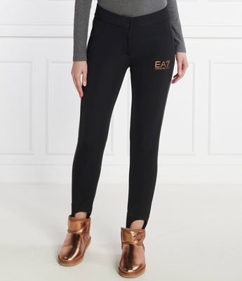 Spodnie damskie EA7 ze sklepu: Gomez Fashion Store w kategorii: Spodnie damskie - zdjęcie 874714-BD9-10338_E7235W000012012