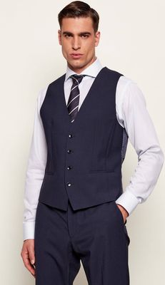 BOSS BLACK - Kamizelka męska ze sklepu: Gomez Fashion Store w kategorii: Kamizelki męskie - zdjęcie 874714-BD9-10338_BB232M000320480