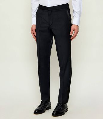 Spodnie męskie jesienne HUGO ze sklepu: Gomez Fashion Store w kategorii: Spodnie męskie - zdjęcie 874714-BD9-10338_BU232M000251001