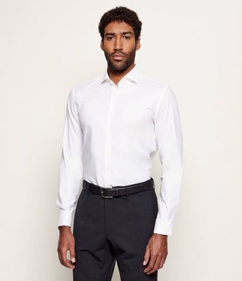 Koszula męska casual BOSS BLACK ze sklepu: Gomez Fashion Store w kategorii: Koszule męskie - zdjęcie 874714-BD9-10338_BB232M000339100