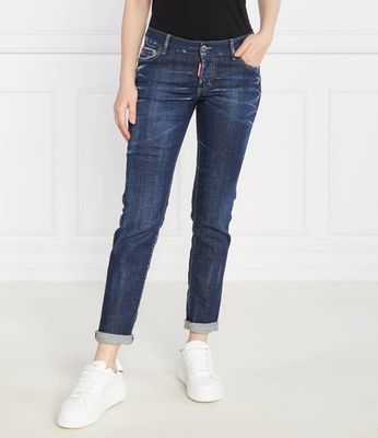 Dsquared2 - Jeansy damskie na lato ze sklepu: Gomez Fashion Store w kategorii: Jeansy damskie - zdjęcie 874714-BD9-10338_DQ234W000004470