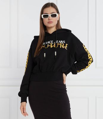 Bluza damska na jesień Versace Jeans Couture ze sklepu: Gomez Fashion Store w kategorii: Bluzy damskie - zdjęcie 874714-BD9-10338_VR235W000032A06