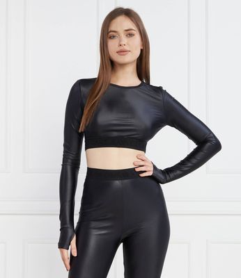 Bluzka damska na zimę Versace Jeans Couture ze sklepu: Gomez Fashion Store w kategorii: Bluzki damskie - zdjęcie 874714-BD9-10338_VR235W000045899