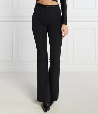 Spodnie damskie na zimę Versace Jeans Couture ze sklepu: Gomez Fashion Store w kategorii: Spodnie damskie - zdjęcie 874714-BD9-10338_VR235W000057899