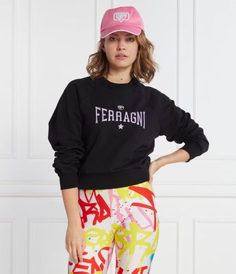Chiara Ferragni - Bluza damska ze sklepu: Gomez Fashion Store w kategorii: Bluzy damskie - zdjęcie 874714-BD9-10338_CF235W000005899