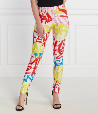 Spodnie damskie Chiara Ferragni ze sklepu: Gomez Fashion Store w kategorii: Spodnie damskie - zdjęcie 874714-BD9-10338_CF235W000023982