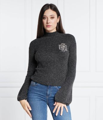 Sweter damski na zimę Liu Jo ze sklepu: Gomez Fashion Store w kategorii: Swetry damskie - zdjęcie 874714-BD9-10338_LC235W000036222