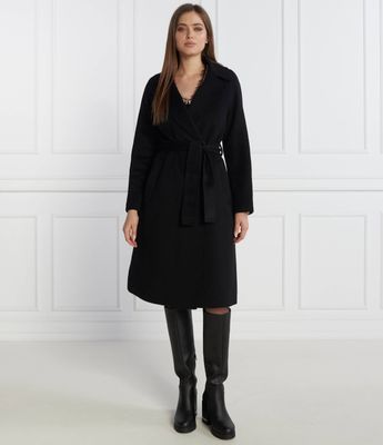 Płaszcz damski casualowy Liu Jo ze sklepu: Gomez Fashion Store w kategorii: Płaszcze damskie - zdjęcie 874714-BD9-10338_LC235W000264222