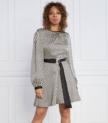 Sukienka na wiosnę Liu Jo ze sklepu: Gomez Fashion Store w kategorii: Sukienki - zdjęcie 874714-BD9-10338_LC235W000272R48