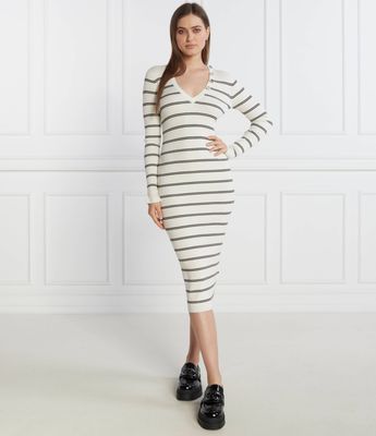 Sukienka casual na wiosnę Liu Jo ze sklepu: Gomez Fashion Store w kategorii: Sukienki - zdjęcie 874714-BD9-10338_LJ235W000065L83
