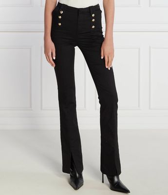 Spodnie damskie jesienne Liu Jo ze sklepu: Gomez Fashion Store w kategorii: Spodnie damskie - zdjęcie 874714-BD9-10338_LJ235W000108222