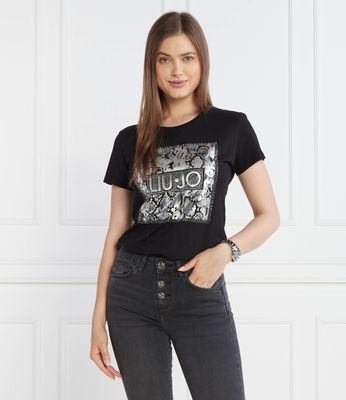 Bluzka damska na wiosnę Liu Jo ze sklepu: Gomez Fashion Store w kategorii: Bluzki damskie - zdjęcie 874714-BD9-10338_LJ235W000124S12