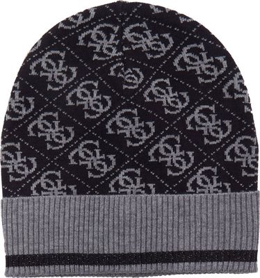 Czapka zimowa damska jesienny Guess ze sklepu: Gomez Fashion Store w kategorii: Czapki zimowe damskie - zdjęcie 874714-BD9-10338_GU235W000021315