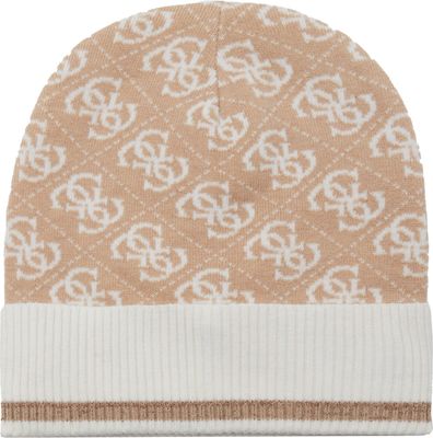 Czapka zimowa damska zimowy Guess ze sklepu: Gomez Fashion Store w kategorii: Czapki zimowe damskie - zdjęcie 874714-BD9-10338_GU235W000021D51
