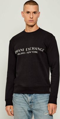Bluza męska na wiosnę casual Armani Exchange ze sklepu: Gomez Fashion Store w kategorii: Bluzy męskie - zdjęcie 874714-BD9-10338_AX235M000124102