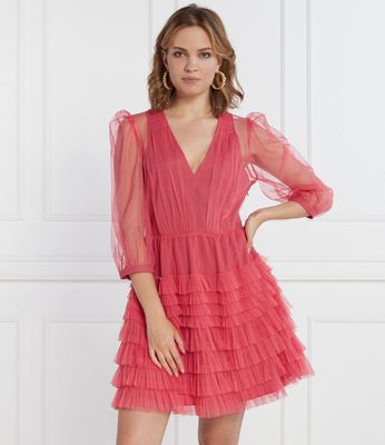 Sukienka Twinset ze sklepu: Gomez Fashion Store w kategorii: Sukienki - zdjęcie 874714-BD9-10338_TS234W000028653