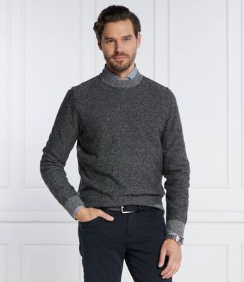 Sweter męski BOSS BLACK ze sklepu: Gomez Fashion Store w kategorii: Swetry męskie - zdjęcie 874714-BD9-10338_BB235M000248002