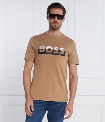 T-shirt męski BOSS BLACK ze sklepu: Gomez Fashion Store w kategorii: T-shirty męskie - zdjęcie 874714-BD9-10338_BB235M000237260
