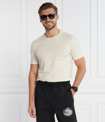 T-shirt męski BOSS ORANGE ze sklepu: Gomez Fashion Store w kategorii: T-shirty męskie - zdjęcie 874714-BD9-10338_BO235M000071277