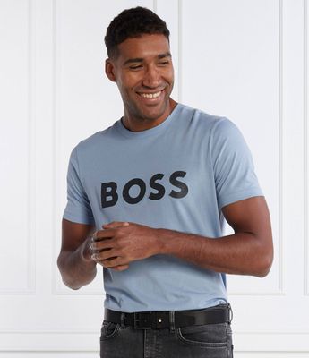 T-shirt męski BOSS GREEN ze sklepu: Gomez Fashion Store w kategorii: T-shirty męskie - zdjęcie 874714-BD9-10338_BG235M000071498