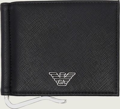 Portfel męski casualowy Emporio Armani ze sklepu: Gomez Fashion Store w kategorii: Portfele męskie - zdjęcie 874714-BD9-10338_EA235M000016218