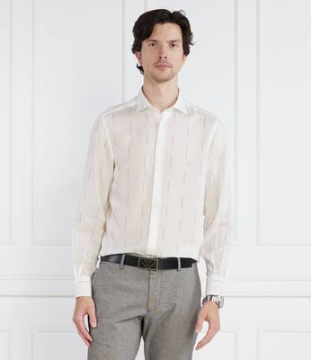 Koszula męska casual Emporio Armani ze sklepu: Gomez Fashion Store w kategorii: Koszule męskie - zdjęcie 874714-BD9-10338_EA235M000056L21