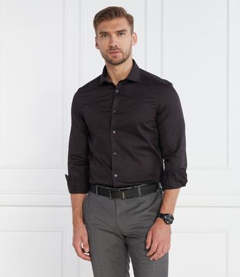 Koszula męska casualowa Emporio Armani ze sklepu: Gomez Fashion Store w kategorii: Koszule męskie - zdjęcie 874714-BD9-10338_EA235M000076L50