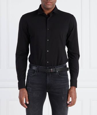 Koszula męska casualowa jesienna HUGO ze sklepu: Gomez Fashion Store w kategorii: Koszule męskie - zdjęcie 874714-BD9-10338_BU235M000113001