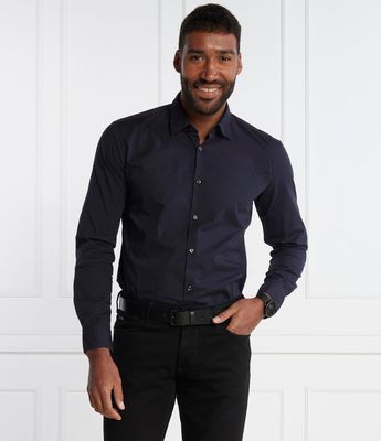 Koszula męska wiosenna HUGO ze sklepu: Gomez Fashion Store w kategorii: Koszule męskie - zdjęcie 874714-BD9-10338_BU235M000115405