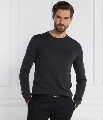 Sweter męski HUGO ze sklepu: Gomez Fashion Store w kategorii: Swetry męskie - zdjęcie 874714-BD9-10338_BU235M000268023