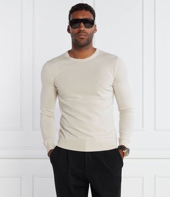 Sweter męski HUGO ze sklepu: Gomez Fashion Store w kategorii: Swetry męskie - zdjęcie 874714-BD9-10338_BU235M000268275