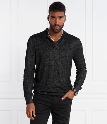 Sweter męski HUGO ze sklepu: Gomez Fashion Store w kategorii: Swetry męskie - zdjęcie 874714-BD9-10338_BU235M000274001