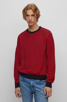 Sweter męski na zimę HUGO ze sklepu: Gomez Fashion Store w kategorii: Swetry męskie - zdjęcie 874714-BD9-10338_BU235M000277002