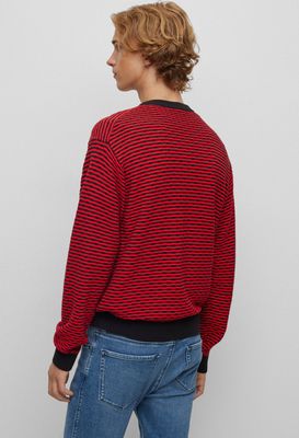 Sweter męski na zimę HUGO ze sklepu: Gomez Fashion Store w kategorii: Swetry męskie - zdjęcie 874714-BD9-10338_BU235M000277002