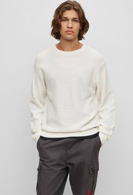 HUGO - Sweter męski ze sklepu: Gomez Fashion Store w kategorii: Swetry męskie - zdjęcie 874714-BD9-10338_BU235M000277118