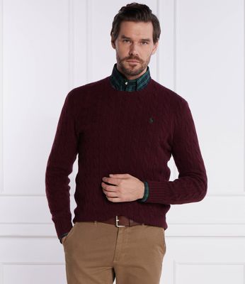 Sweter męski na zimę Polo Ralph Lauren ze sklepu: Gomez Fashion Store w kategorii: Swetry męskie - zdjęcie 874714-BD9-10338_PR235M000019PM3