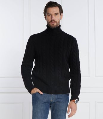 Sweter męski klasyczny Polo Ralph Lauren ze sklepu: Gomez Fashion Store w kategorii: Swetry męskie - zdjęcie 874714-BD9-10338_PR235M000112F03