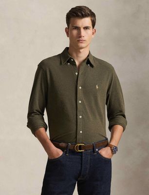 Koszula męska na zimę Polo Ralph Lauren ze sklepu: Gomez Fashion Store w kategorii: Koszule męskie - zdjęcie 874714-BD9-10338_PR235M000008OX9