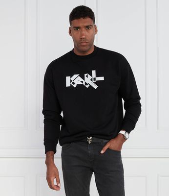 Bluza męska na jesień Karl Lagerfeld ze sklepu: Gomez Fashion Store w kategorii: Bluzy męskie - zdjęcie 874714-BD9-10338_KL234M000058991