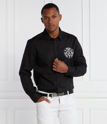 Koszula męska Just Cavalli ze sklepu: Gomez Fashion Store w kategorii: Koszule męskie - zdjęcie 874714-BD9-10338_CA235M000043899