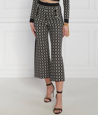 Spodnie damskie letnie Elisabetta Franchi ze sklepu: Gomez Fashion Store w kategorii: Spodnie damskie - zdjęcie 874714-BD9-10338_EF234W000042585