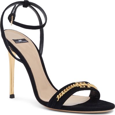 Elisabetta Franchi - Sandały damskie wiosenne ze sklepu: Gomez Fashion Store w kategorii: Sandały damskie - zdjęcie 874714-BD9-10338_EF235W000073110