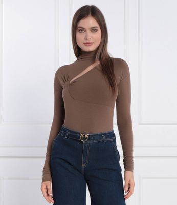 Bluzka damska elegancka Pinko ze sklepu: Gomez Fashion Store w kategorii: Bluzki damskie - zdjęcie 874714-BD9-10338_PI235W000141A57