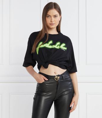Bluzka damska elegancka Pinko ze sklepu: Gomez Fashion Store w kategorii: Bluzki damskie - zdjęcie 874714-BD9-10338_PI235W000151001