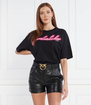 Bluzka damska elegancka Pinko ze sklepu: Gomez Fashion Store w kategorii: Bluzki damskie - zdjęcie 874714-BD9-10338_PI235W000151211