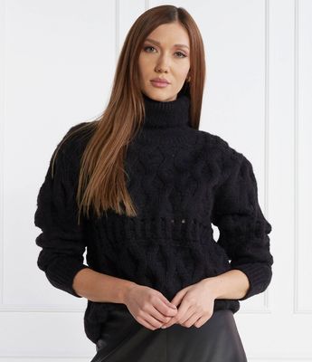 Sweter damski casualowy SILVIAN HEACH ze sklepu: Gomez Fashion Store w kategorii: Swetry damskie - zdjęcie 874714-BD9-10338_SH235W000003103