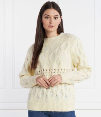 Sweter damski na zimę SILVIAN HEACH ze sklepu: Gomez Fashion Store w kategorii: Swetry damskie - zdjęcie 874714-BD9-10338_SH235W000004122