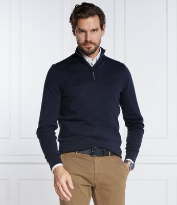 Sweter męski Calvin Klein ze sklepu: Gomez Fashion Store w kategorii: Swetry męskie - zdjęcie 874714-BD9-10338_CK235M000012B31
