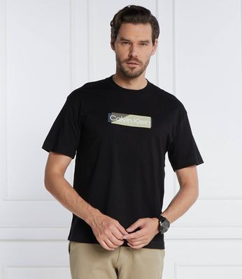 Calvin Klein - T-shirt męski wiosenny ze sklepu: Gomez Fashion Store w kategorii: T-shirty męskie - zdjęcie 874714-BD9-10338_CK235M000137A23